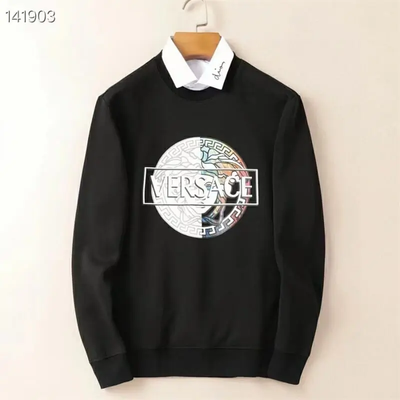 versace sweatshirt manches longues pour homme s_1264011